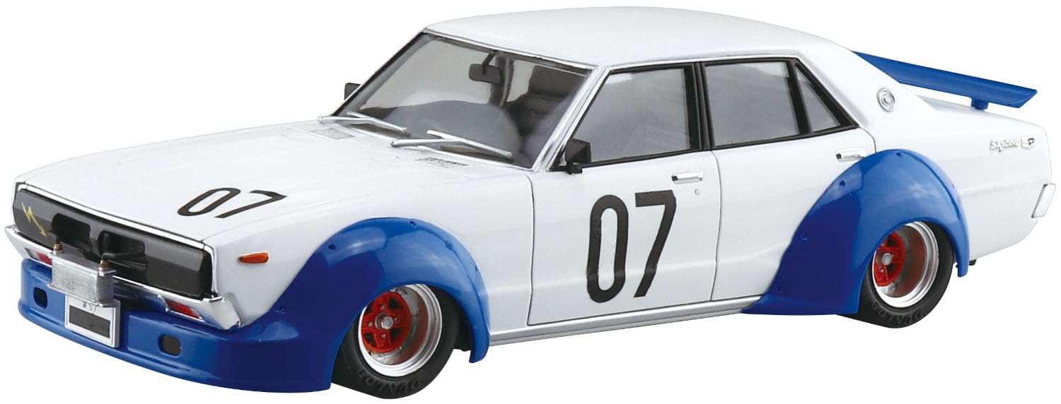 Aoshima 1/24 Kenmeri 4Dr Works Plastic Model