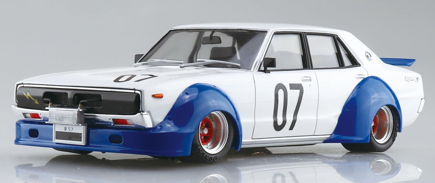 Aoshima 1/24 Kenmeri 4Dr Works Plastic Model