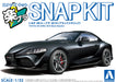 Aoshima 1/32 Snap Kit Toyota GR Supra 2019 Black Metallic Model