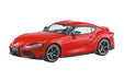 Aoshima 1/32 Toyota GR Supra 2019 Red Pre-Colored Model Kit