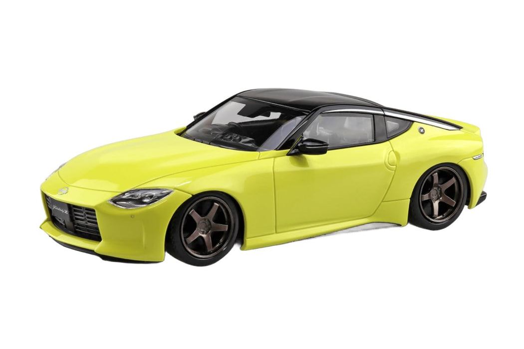 Aoshima Rakupla 1/32 Nissan Rz34 Fairlady Z Yellow Model Kit