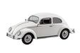 Aoshima 1/32 Rakupla Snap Kit VW Beetle Pearl White Pre-Colored Model