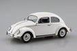 Aoshima 1/32 Rakupla Snap Kit VW Beetle Pearl White Pre-Colored Model