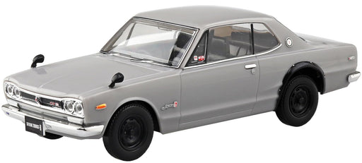 Aoshima 1/32 Rakupla Nissan C10 Skyline 2000Gt-R Silver Model Kit