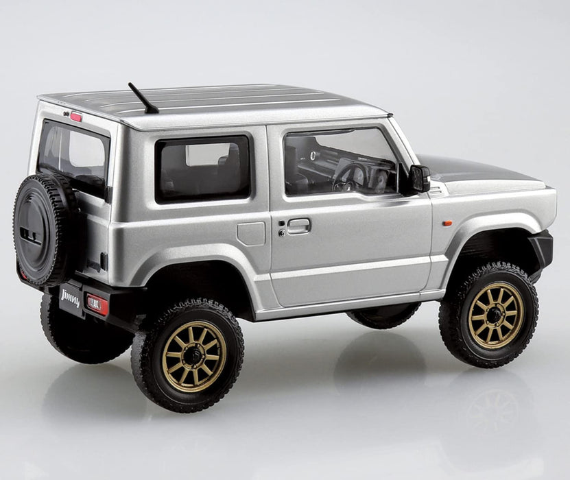 Aoshima 1/32 Suzuki Jimny Silver Plastic Model Kit