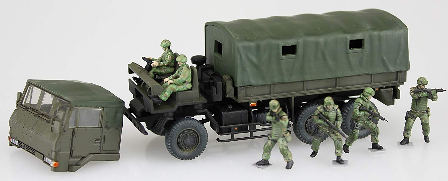 Aoshima 1/72 Military Model No. 11 Japan 3 1/2T Truck