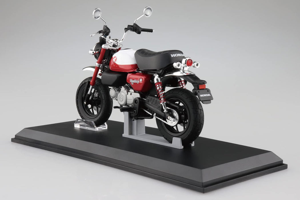 Qingdao Cultural Textbook Society Aoshima Skynet 1/12 Honda Monkey125 Pearl Red