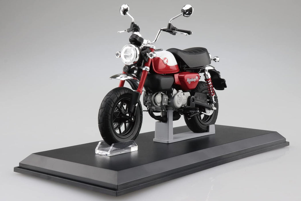 Qingdao Cultural Textbook Society Aoshima Skynet 1/12 Honda Monkey125 Pearl Red