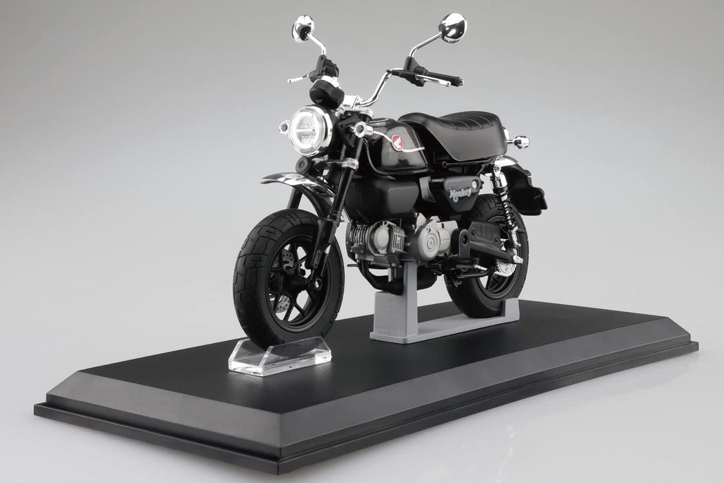 Aoshima Skynet 1/12 Honda Monkey125 2022 Pearl Black