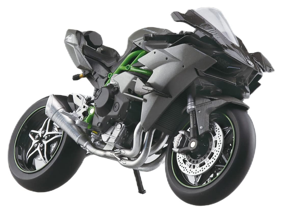 Qingdao Cultural Textbook Society (Aoshima) Kawasaki Ninja H2R 1/12 Complete Motorcycle Model