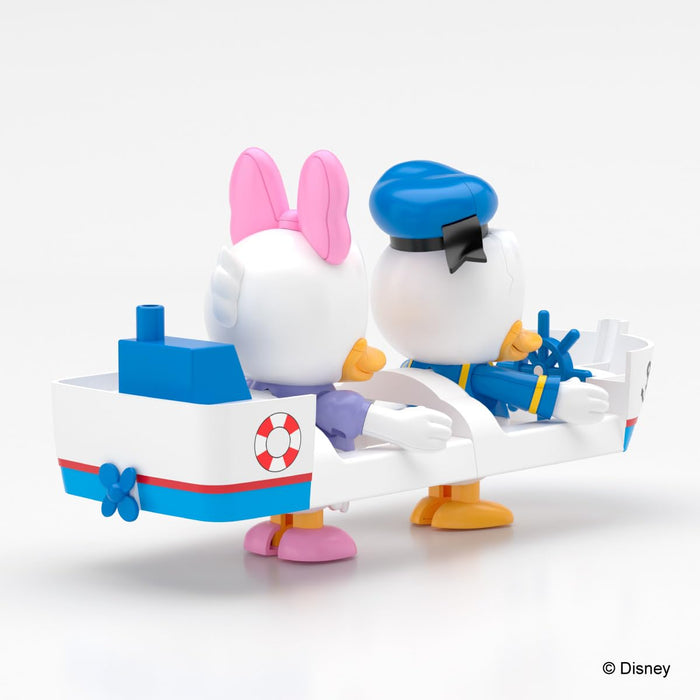 Aoshima Rakupura Tokotoko No. Dp-09 Disney Donald & Daisy Model Kit- Japan Figure Store - #1 Bring To You The Best Japanese Goods