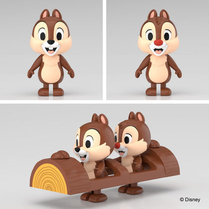 Aoshima Rakupura Disney Chip & Dale Model Kit Japan No.Dp-12 Kids Craft- Japan Figure Store - #1 Bring To You The Best Japanese Goods