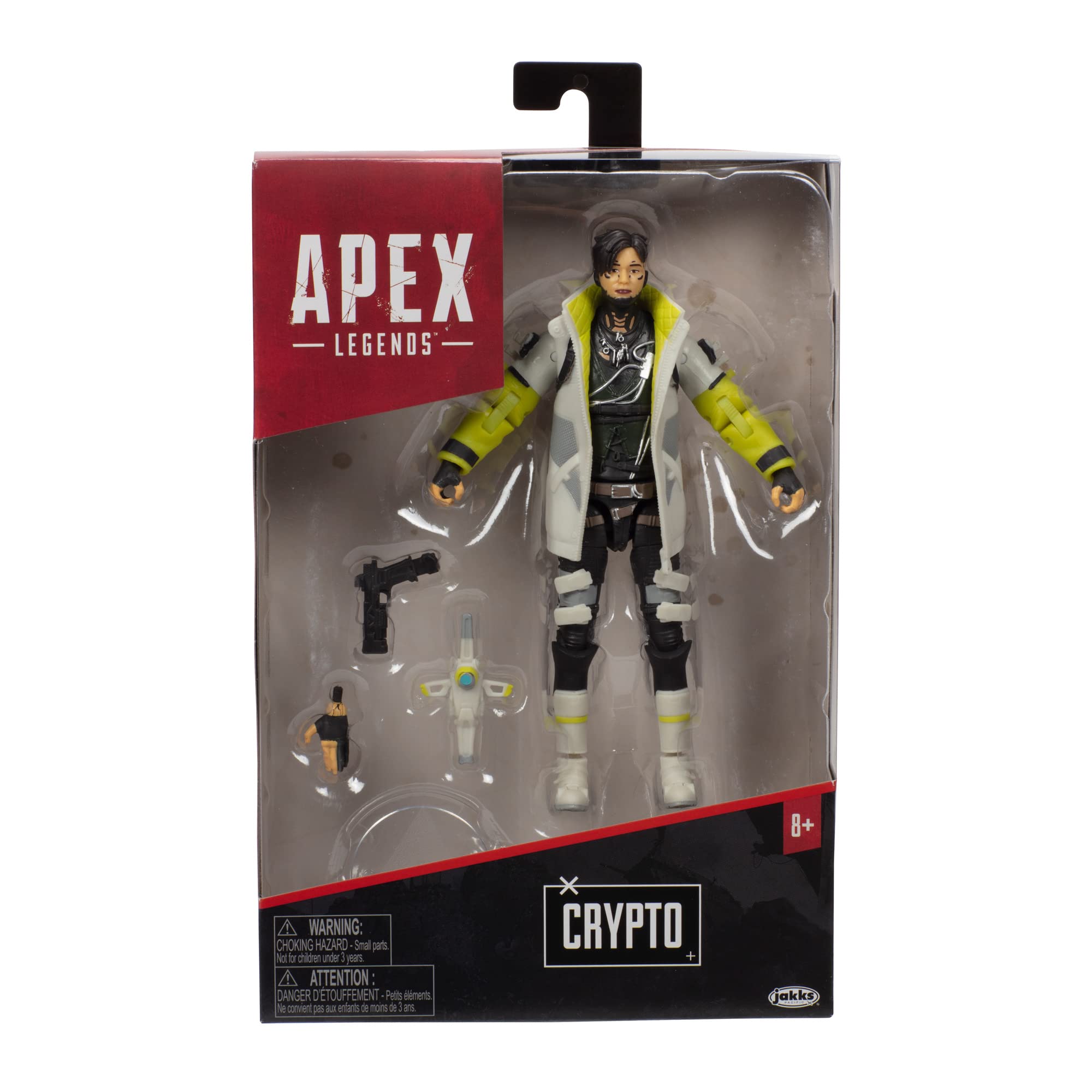 Jakks Pacific Apex Legends Crypto 6 Inch Action Figure Collectible Toy- Japan Figure Store - #1 Bring To You The Best Japanese Goods
