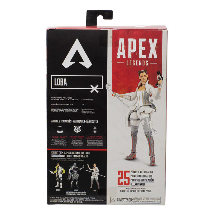 Jakks Pacific Apex Legends Loba Action Figure 6 Inch Collectible Toy