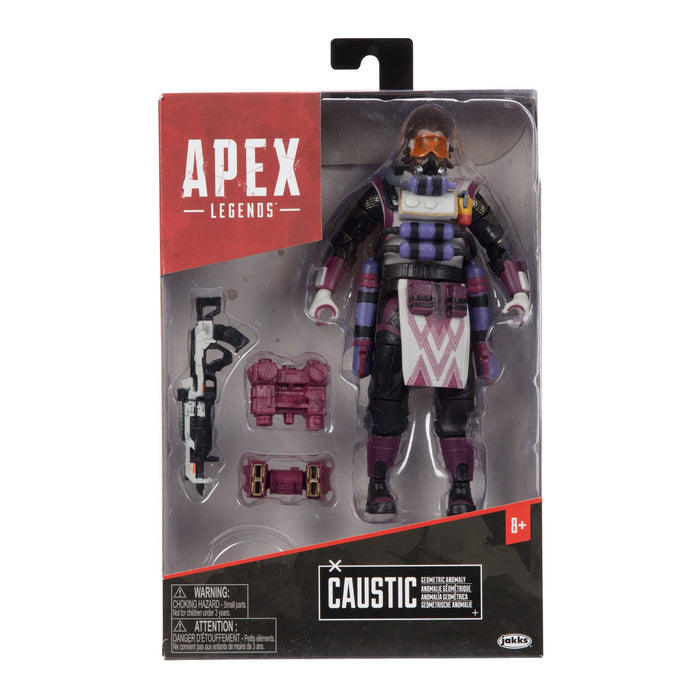 Jakks Pacific Apex Legends Caustic Geometric Anomaly 6 Inch Action Figure