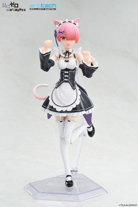 Apex Arctech Action Series Re:Zero Ram 1/8 Scale Figure Collectible- Japan Figure Store - #1 Bring To You The Best Japanese Goods
