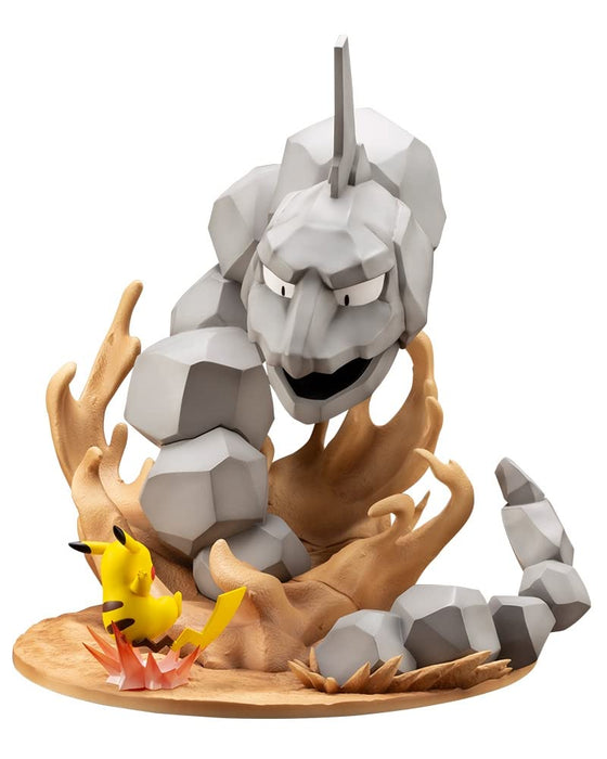 Kotobukiya Artfx J Geodude Vs Pikachu 1/8 Scale PVC Figure Painted Finish