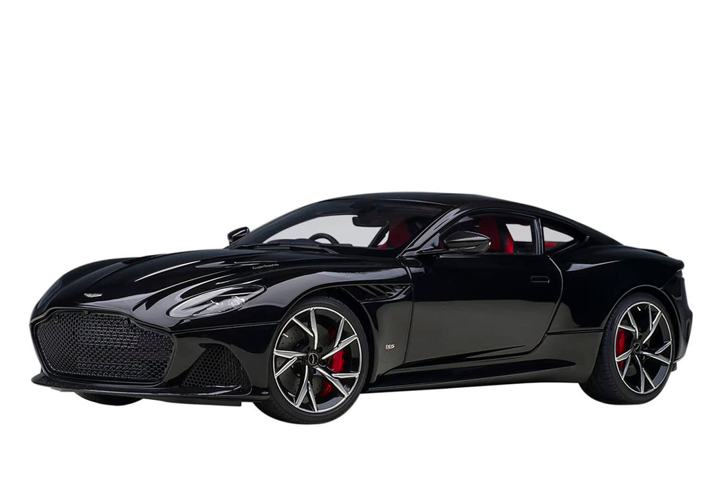 Modèle réduit de voiture Aston Martin Dbs Superleggera avec toit en carbone noir Autoart 1/18 70291