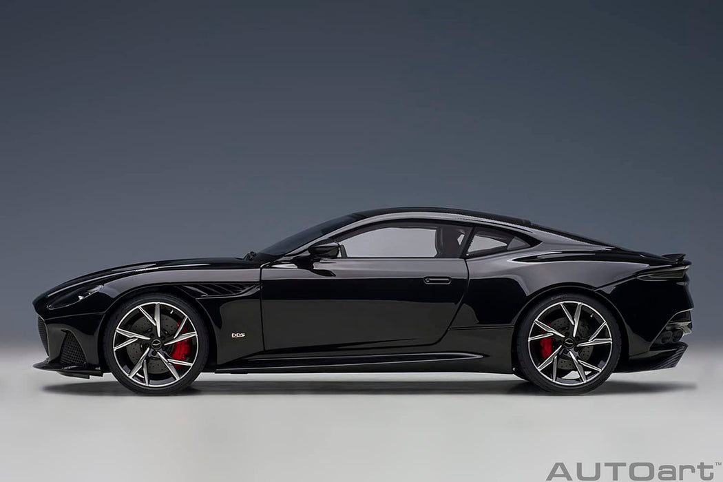 Modèle réduit de voiture Aston Martin Dbs Superleggera avec toit en carbone noir Autoart 1/18 70291