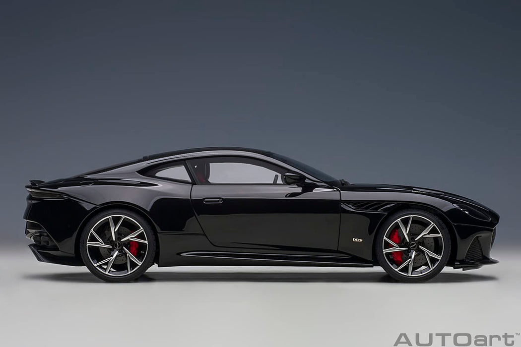 Modèle réduit de voiture Aston Martin Dbs Superleggera avec toit en carbone noir Autoart 1/18 70291