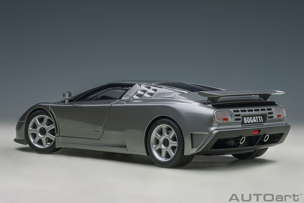 Autoart Bugatti EB110 SS Silver Metallic 1/18 Scale Model 70916