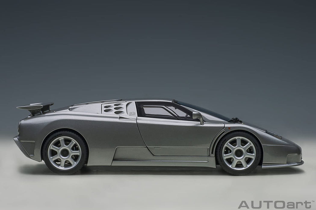 Autoart Bugatti EB110 SS Silber Metallic Maßstab 1/18 Modell 70916