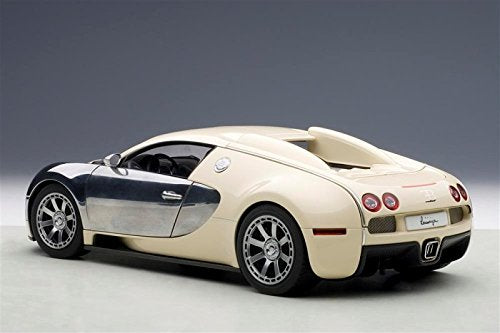 Modèle réduit de voiture Bugatti Veyron L'Edition Centenaire Blanc à l'échelle 1:18 d'Autoart