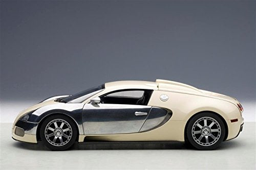 Modèle réduit de voiture Bugatti Veyron L'Edition Centenaire Blanc à l'échelle 1:18 d'Autoart