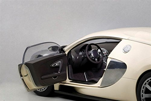 Modèle réduit de voiture Bugatti Veyron L'Edition Centenaire Blanc à l'échelle 1:18 d'Autoart