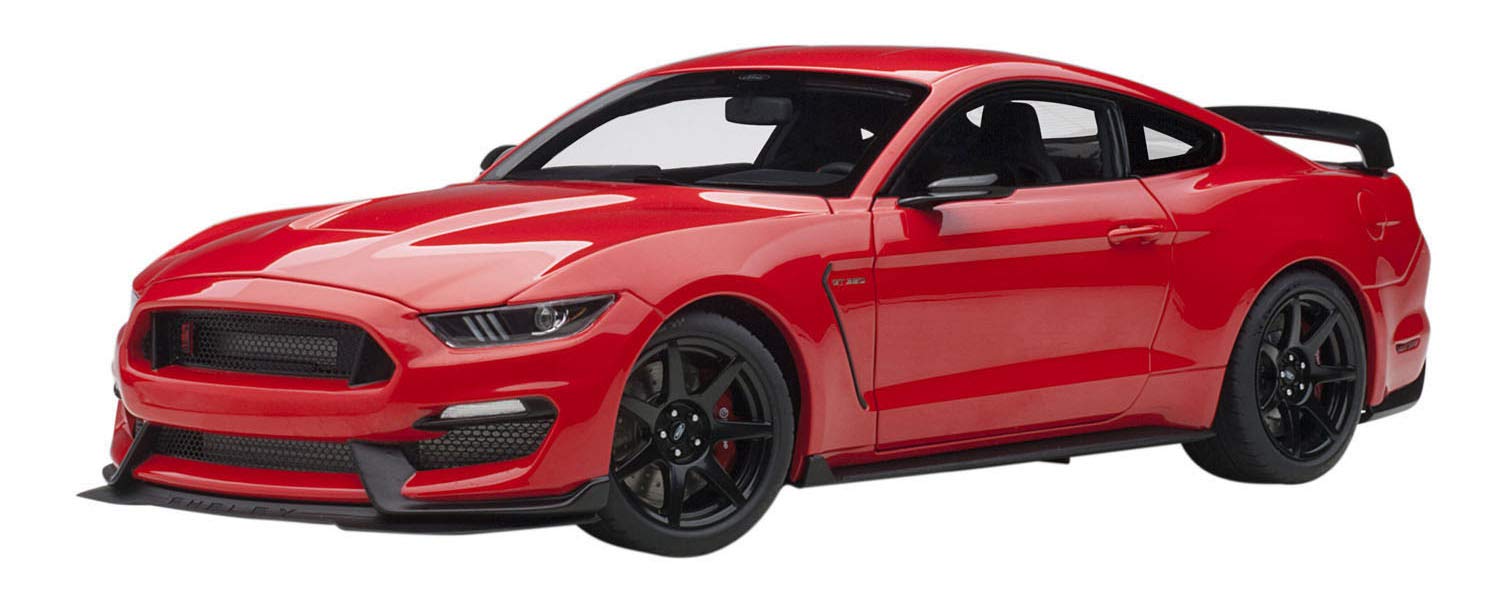 Modèle réduit de voiture moulé sous pression Ford Shelby GT350R rouge Autoart 1/18