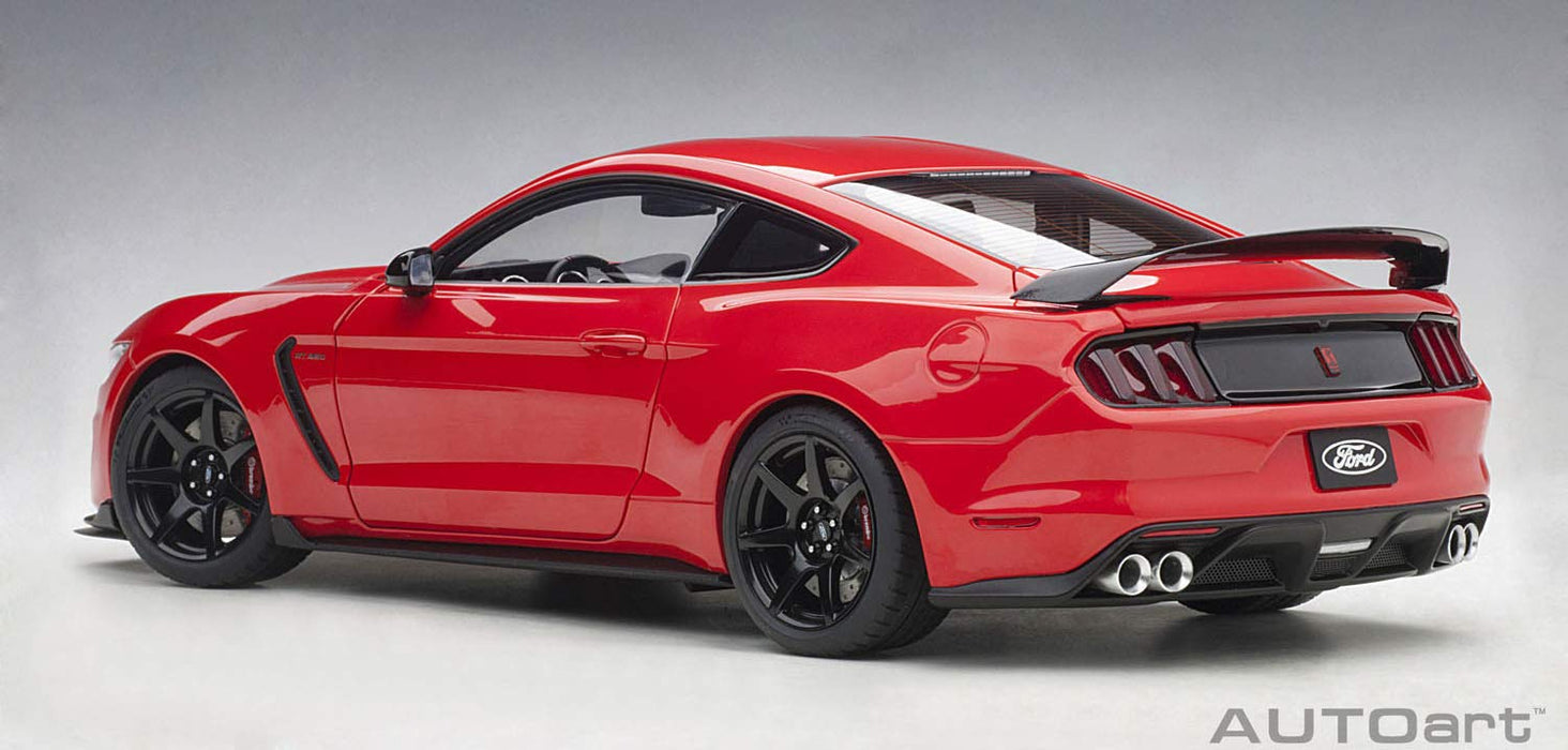 Modèle réduit de voiture moulé sous pression Ford Shelby GT350R rouge Autoart 1/18