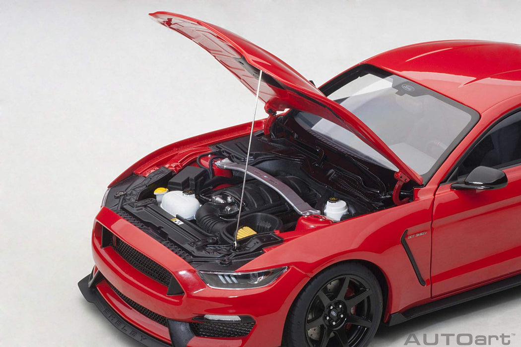 Modèle réduit de voiture moulé sous pression Ford Shelby GT350R rouge Autoart 1/18