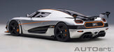 Autoart 1/18 Koenigsegg Agera RS Silver Black Model Car 79024