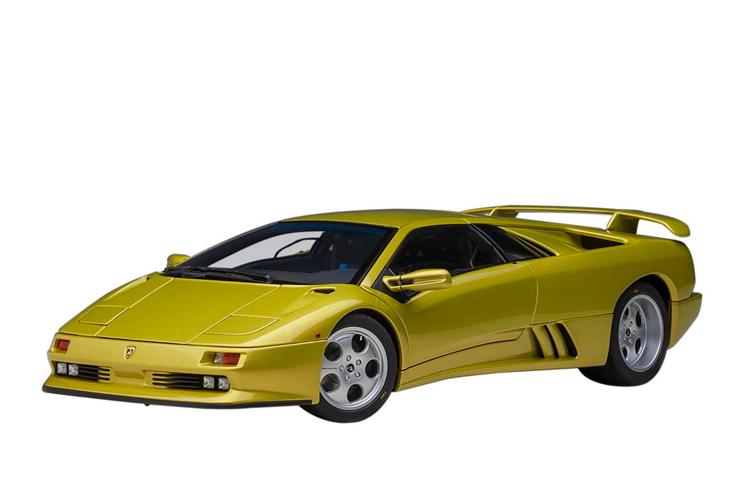 Autoart 1/18 Lamborghini Diablo Se30 Jaune Métallisé Modèle 79157