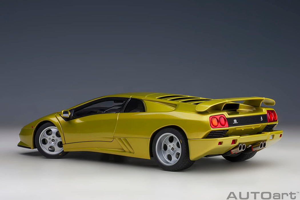 Autoart 1/18 Lamborghini Diablo Se30 Jaune Métallisé Modèle 79157