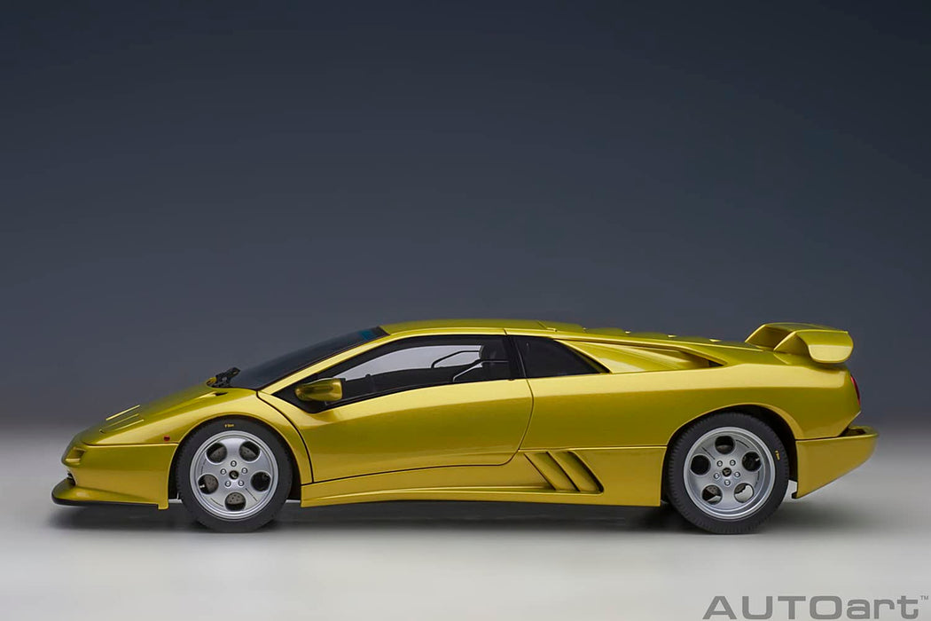 Autoart 1/18 Lamborghini Diablo Se30 Jaune Métallisé Modèle 79157