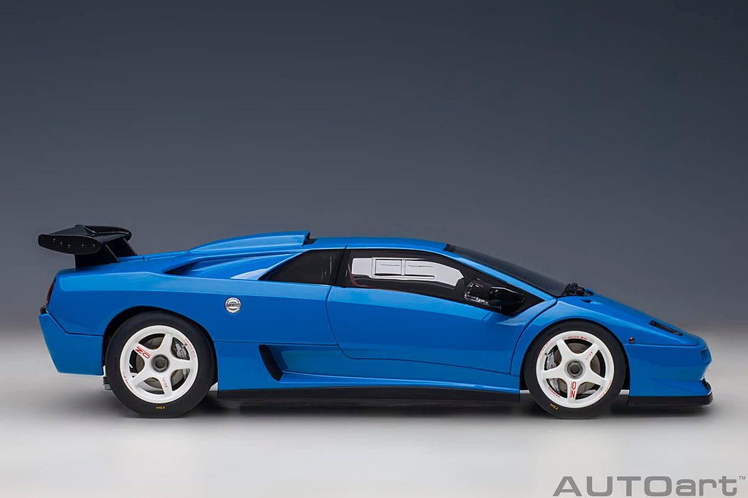 Autoart 1/18 Lamborghini Diablo Sv-R Blu Le Mans Scale Model 79148