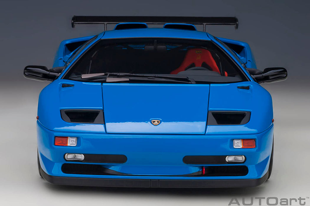 Autoart 1/18 Lamborghini Diablo Sv-R Blu Le Mans Scale Model 79148