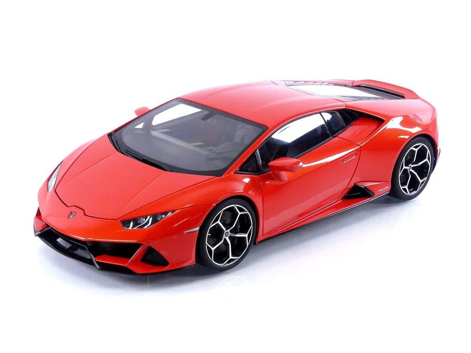 Modèle réduit moulé sous pression Lamborghini Huracan Evo 1/18 d'Autoart - Finition orange perle