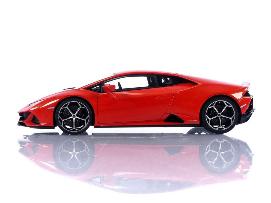 Modèle réduit moulé sous pression Lamborghini Huracan Evo 1/18 d'Autoart - Finition orange perle