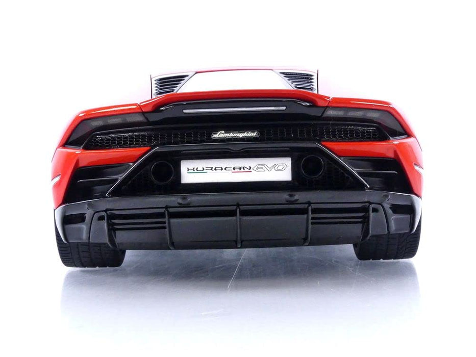 Modèle réduit moulé sous pression Lamborghini Huracan Evo 1/18 d'Autoart - Finition orange perle