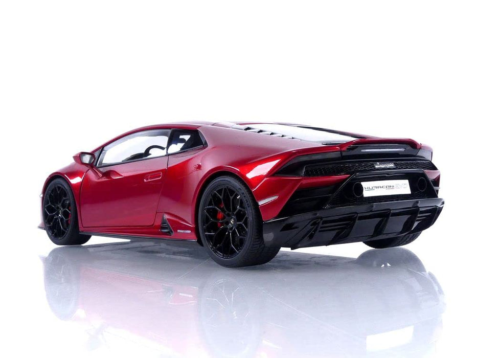 Modèle réduit de voiture Lamborghini Huracan Evo Pearl Red à l'échelle 1/18 d'Autoart