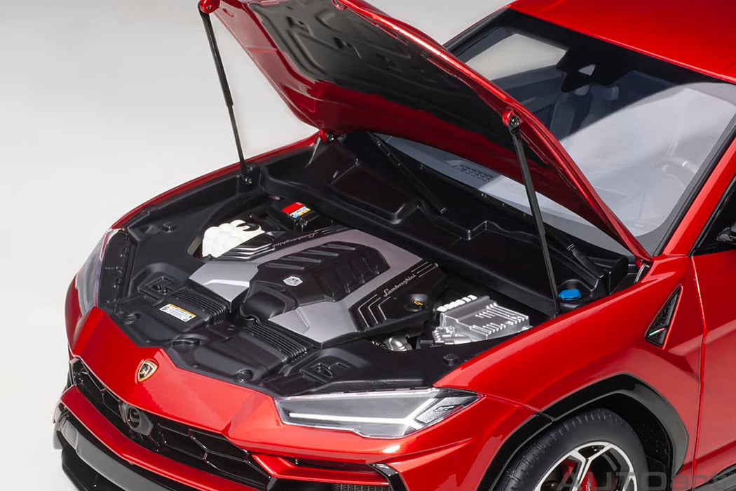 Modèle réduit moulé sous pression Lamborghini Urus Pearl Red 1/18 d'Autoart