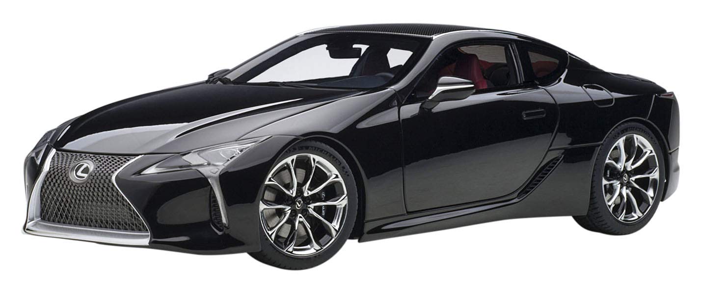 Modèle moulé sous pression Lexus LC500 Dark Rose Interior 1/18 d'Autoart (produit fini)