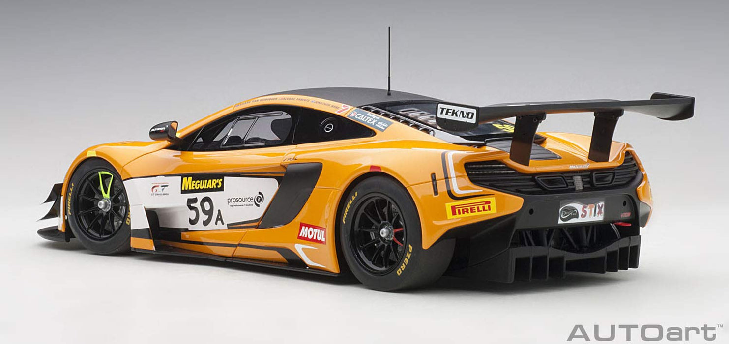 Modèle moulé sous pression Autoart 1/18 McLaren 650S GT3 2016 Bathurst Race Winner