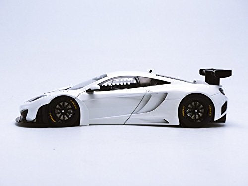 Modèle réduit de voiture moulé sous pression McLaren MP4-12C GT3 blanche Autoart 1/18