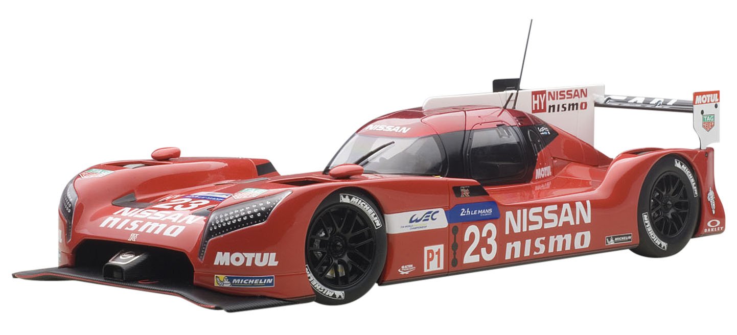 Modèle réduit de voiture Autoart 1/18 Nissan GT-R LM Nismo 2015 #23 24h du Mans