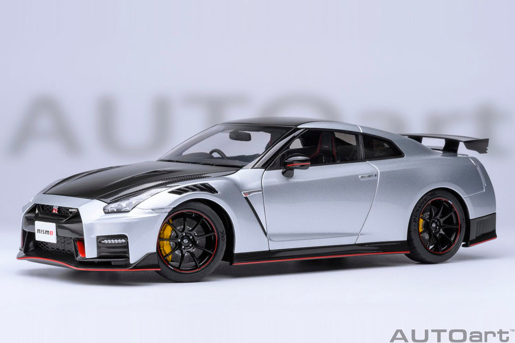 Autoart 1/18 Nissan GT-R R35 Nismo Special Edition in Ultimate Metal Silver