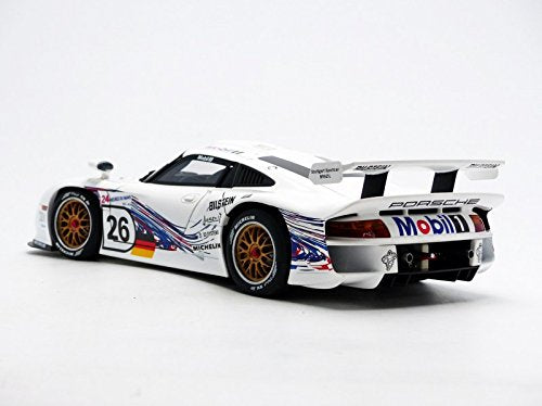 Modèle réduit de voiture moulé sous pression Porsche 911 GT1 Le Mans 1997 #26 1/18 Autoart