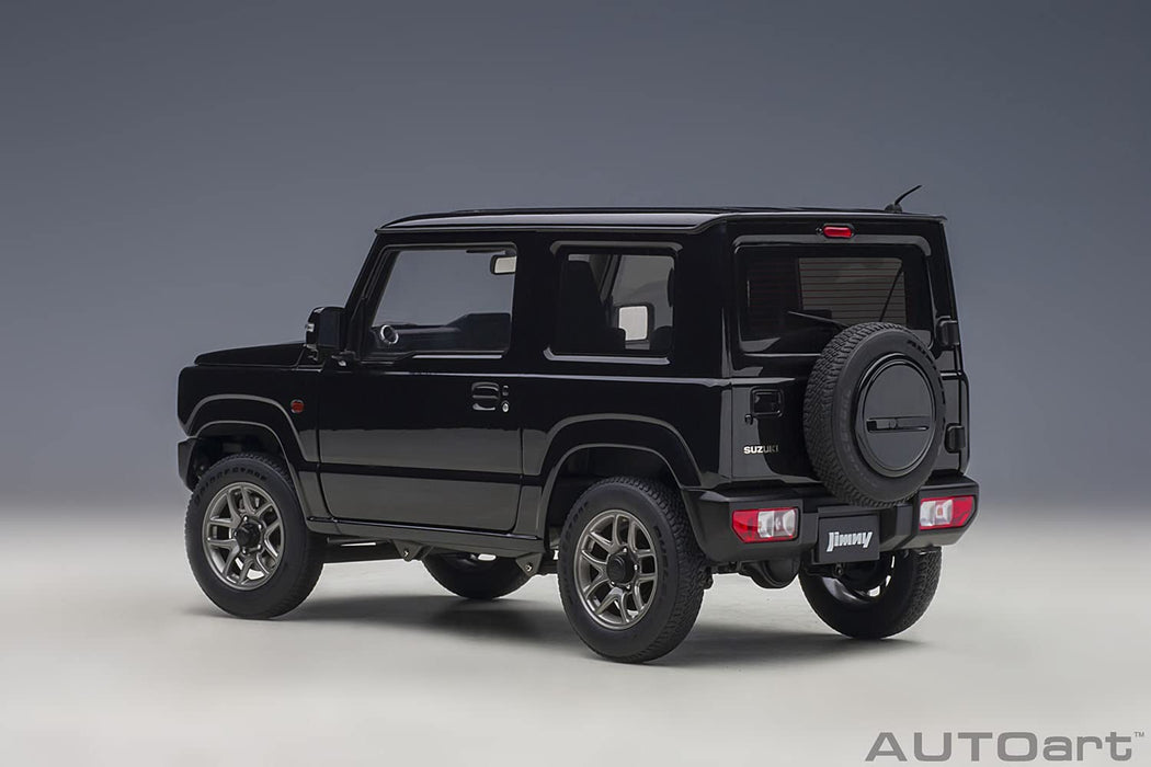 Modèle fini Suzuki Jimny JB64 Black Pearl à l'échelle 1/18 d'Autoart - 78503